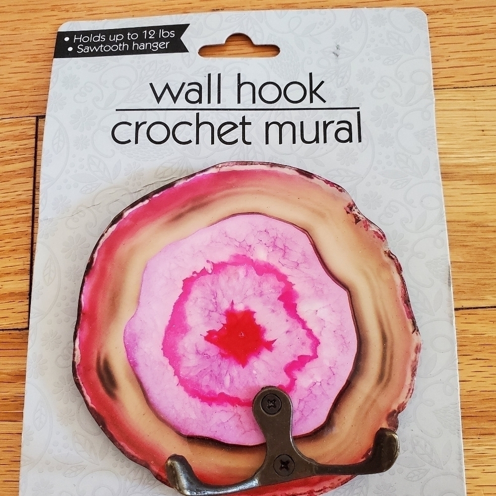 🍒NEW PINK HUES WALL HOOK